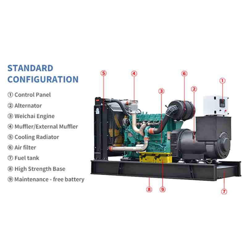 Set Penjana Diesel Weichai
